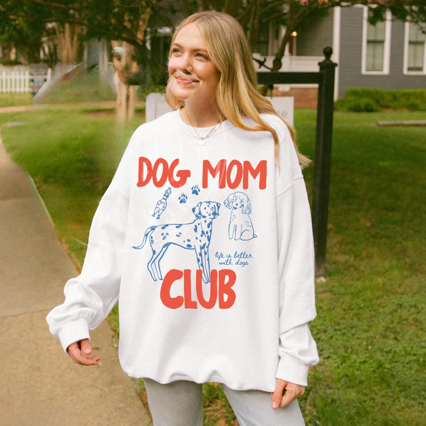 Dog Mom Club Sweatshirt V7