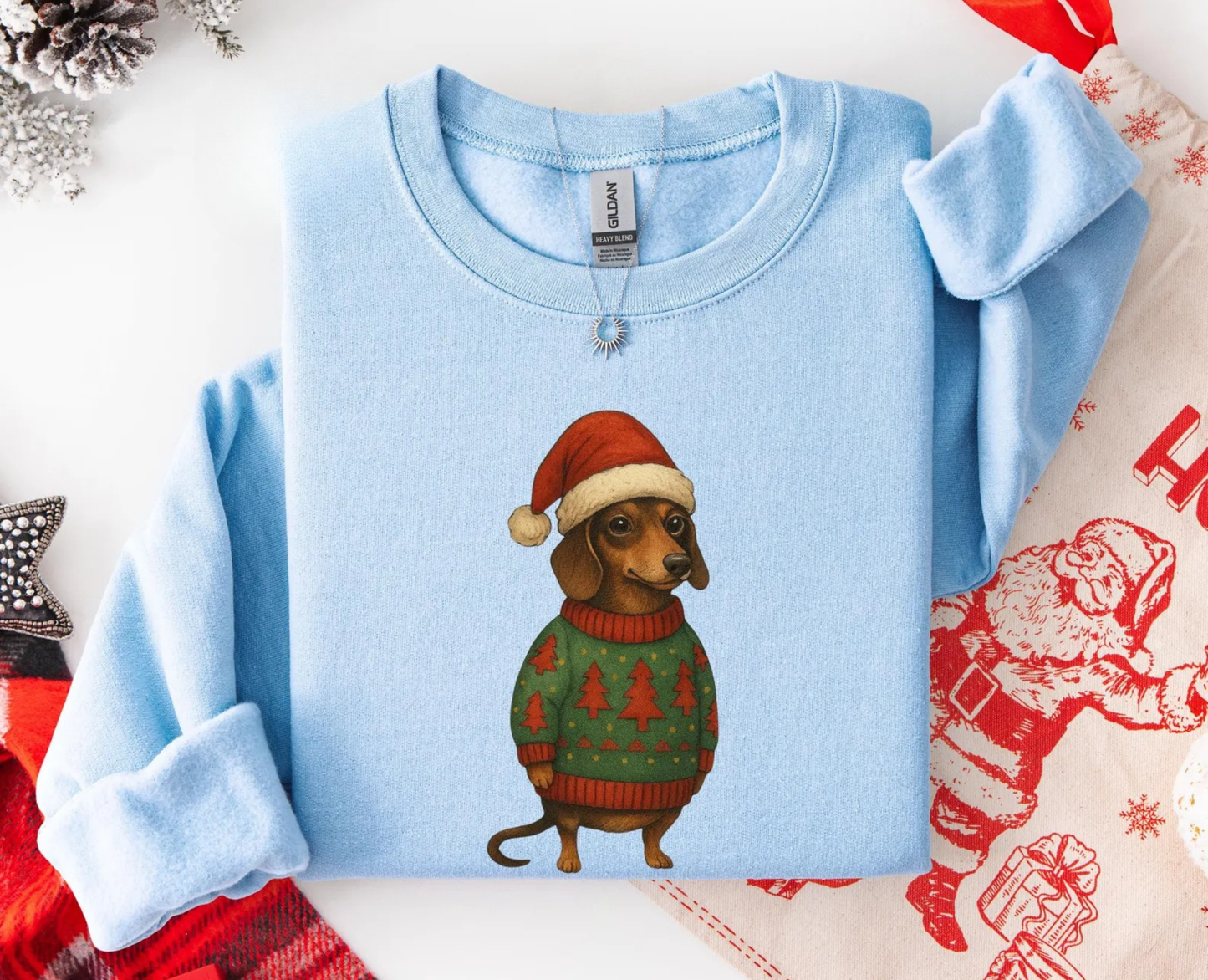 Dachshund Christmas Sweatshirt V5
