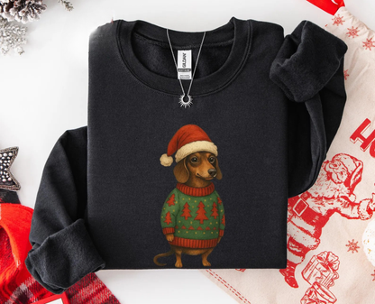 Dachshund Christmas Sweatshirt V5