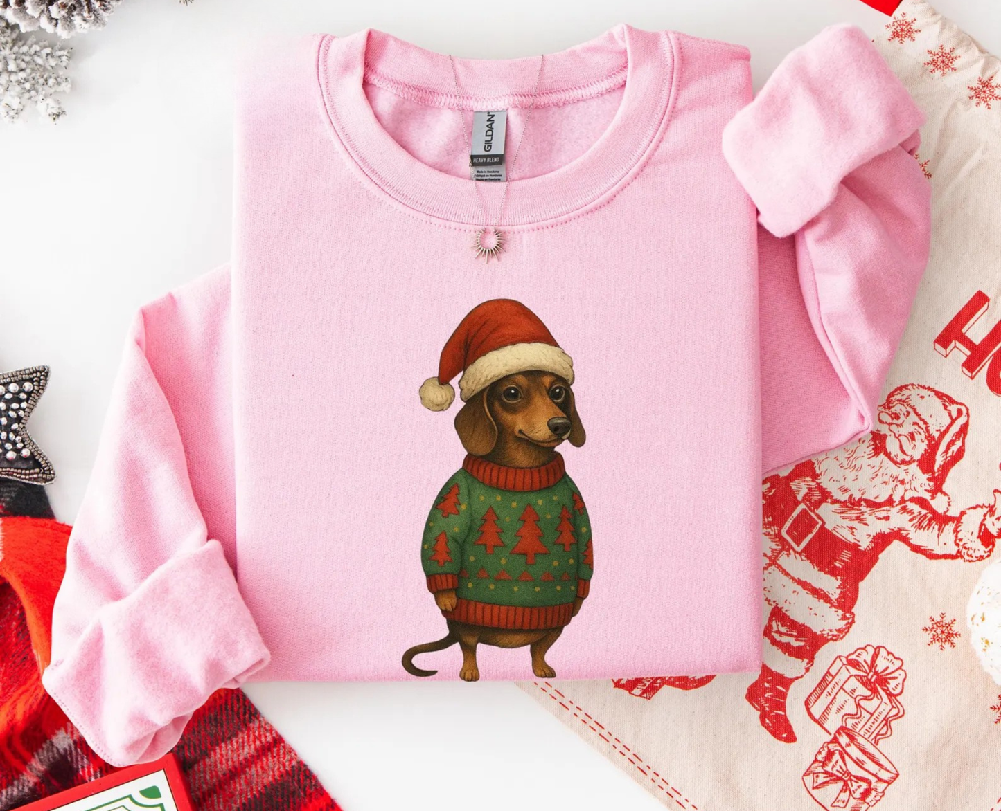 Dachshund Christmas Sweatshirt V5