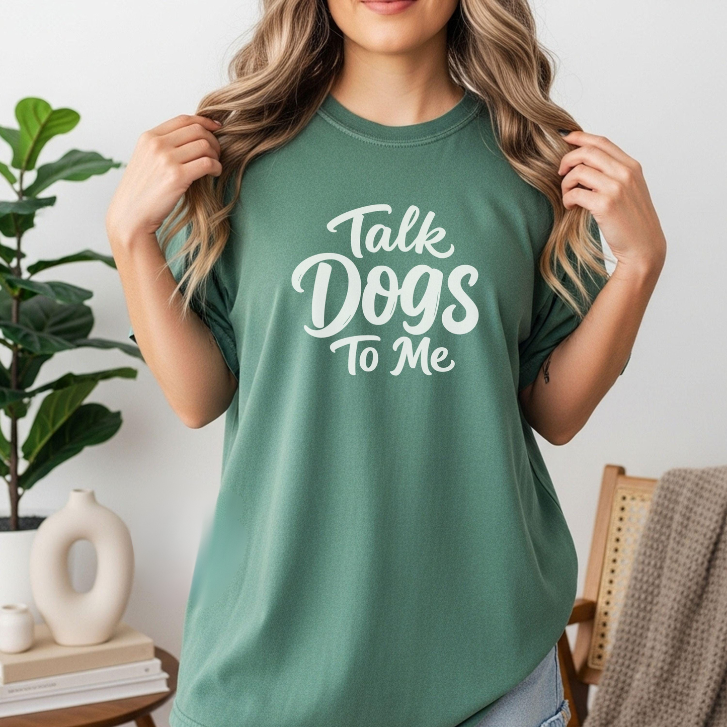Talk Dogs To Me Tee