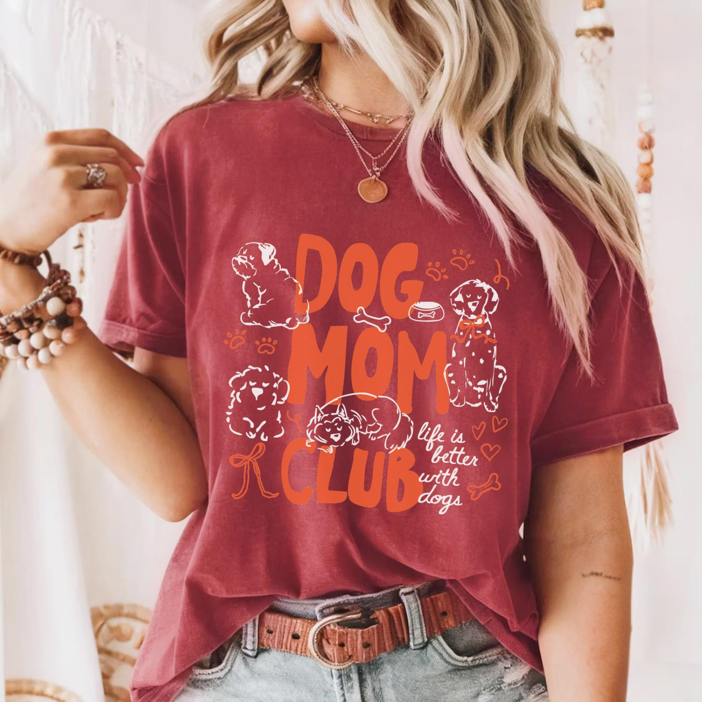 Dog Mom Club Tee