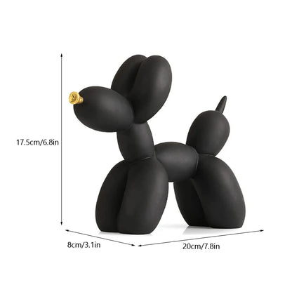 Nordic Bloon Dog Figure