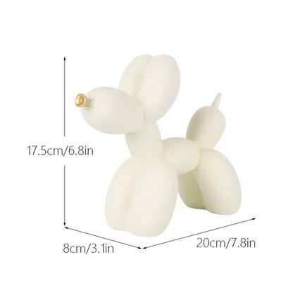 Nordic Bloon Dog Figure