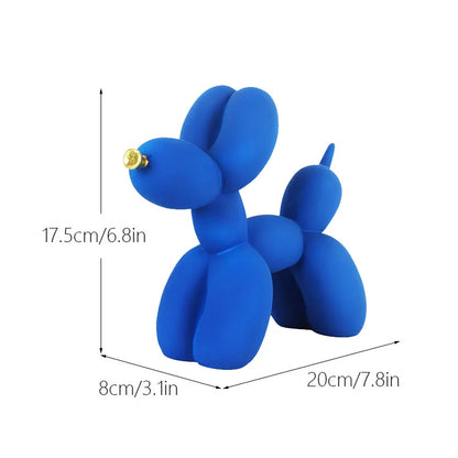 Nordic Bloon Dog Figure