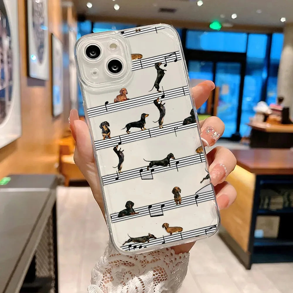 Cute Dachshund iPhone Case