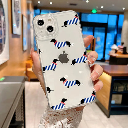 Cute Dachshund iPhone Case