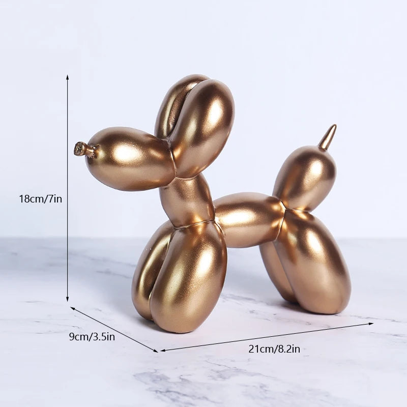Nordic Bloon Dog Figure