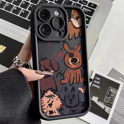 Graffiti Dog iPhone Case