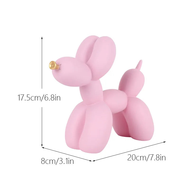 Nordic Bloon Dog Figure