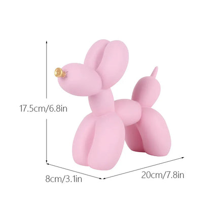Nordic Bloon Dog Figure