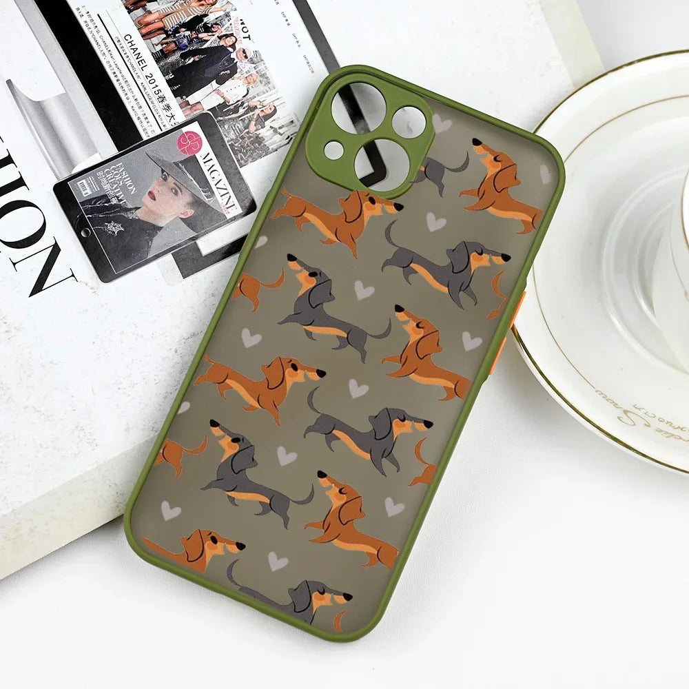 Dachshund iPhone Case V2