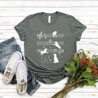 Dog Music Tee