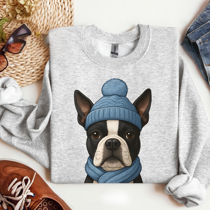 Winter Boston Terrier Sweater