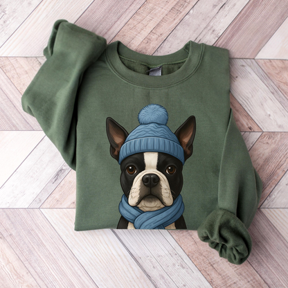 Winter Boston Terrier Sweater