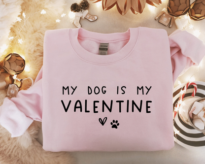 My Dog Is My Valentine Sweater V4