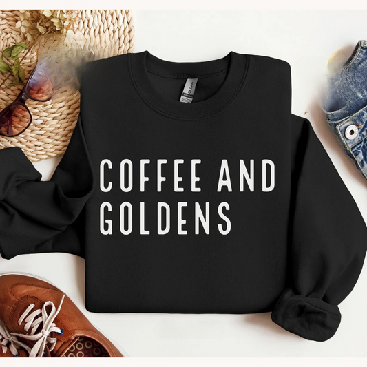 Coffee & Goldens Sweater