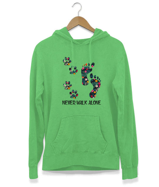 Never Walk Alone Hoodie Puppy Project USA