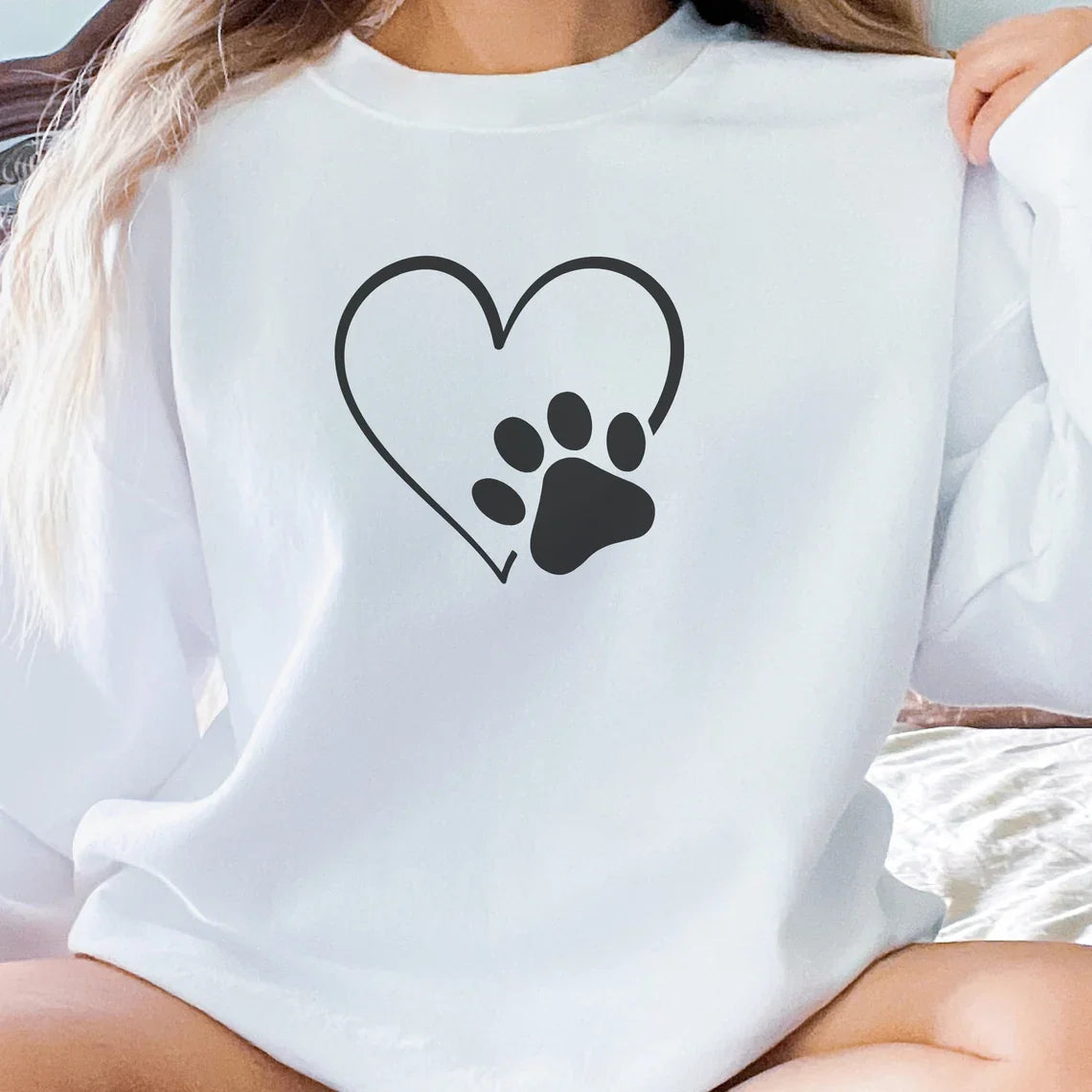 Heart Paw Sweater