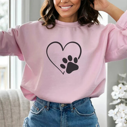 Heart Paw Sweater