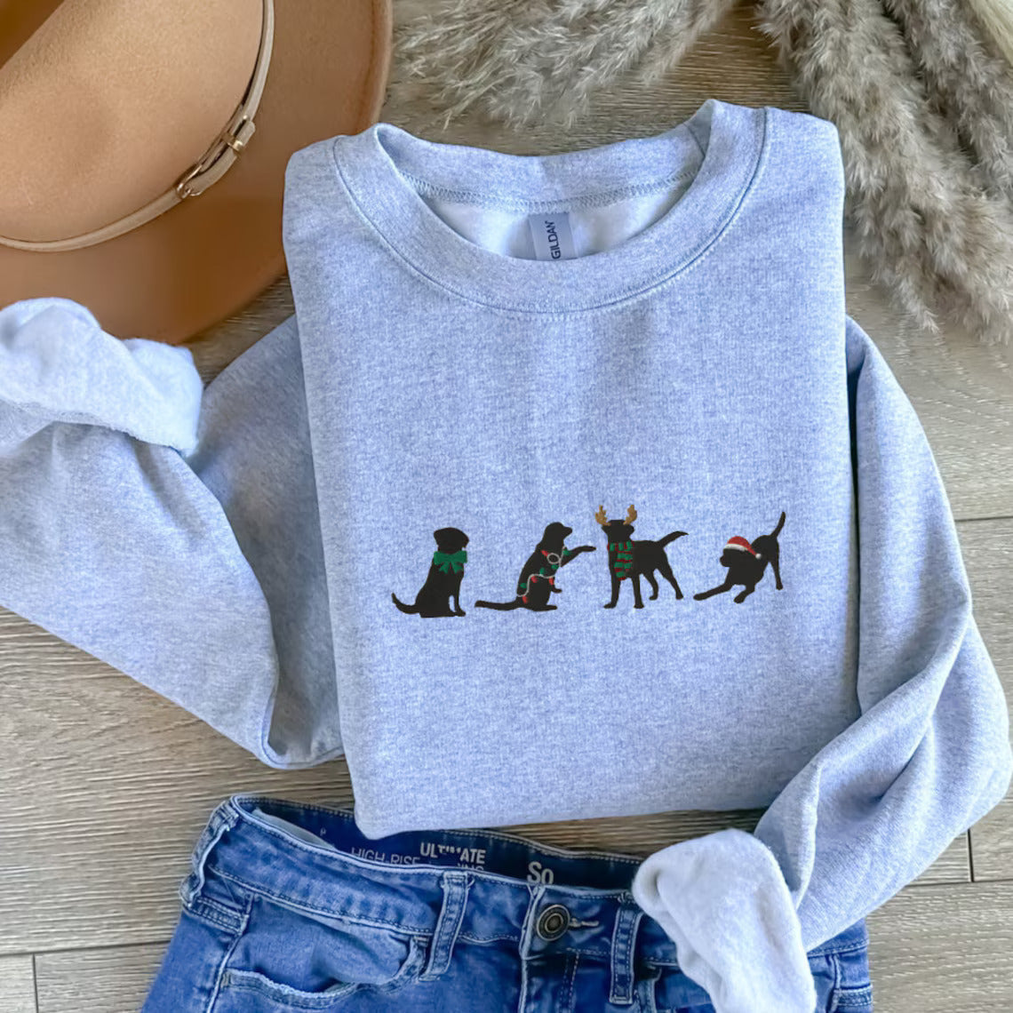 Black Lab Sweater