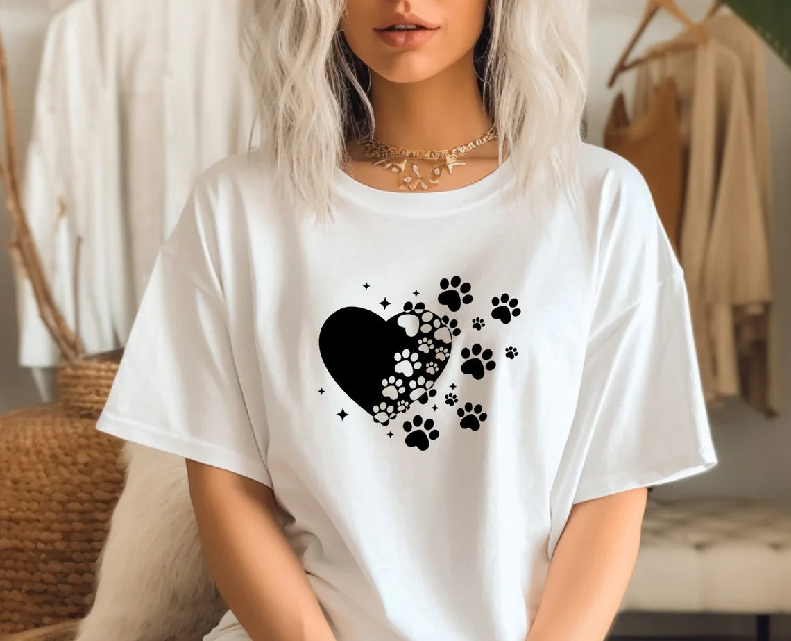 Dog Heart Paw Tee