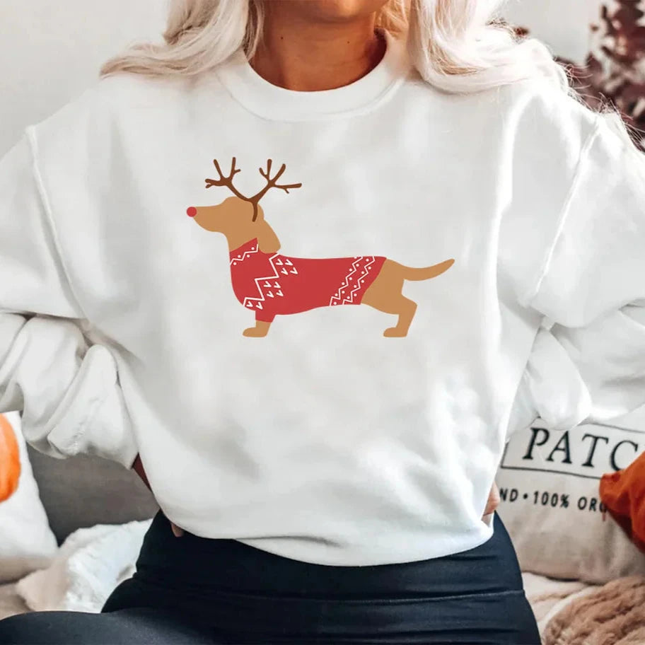 Dachshund Christmas Sweatshirt