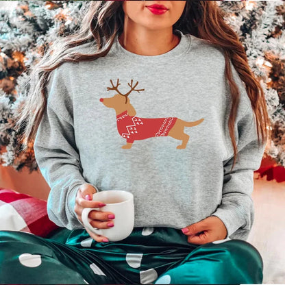 Dachshund Christmas Sweatshirt