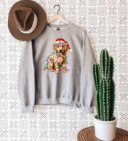 Golden Retriever Christmas Sweater