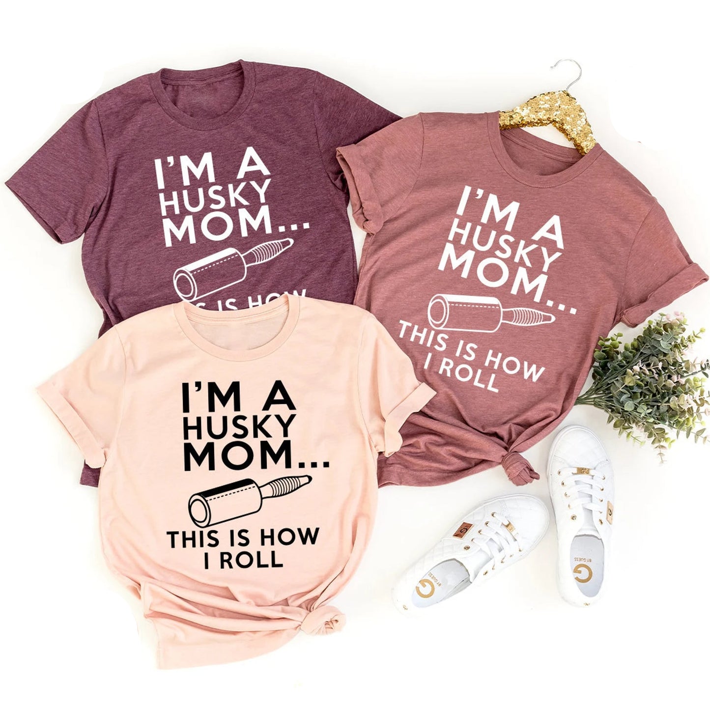 Husky Mom Tee