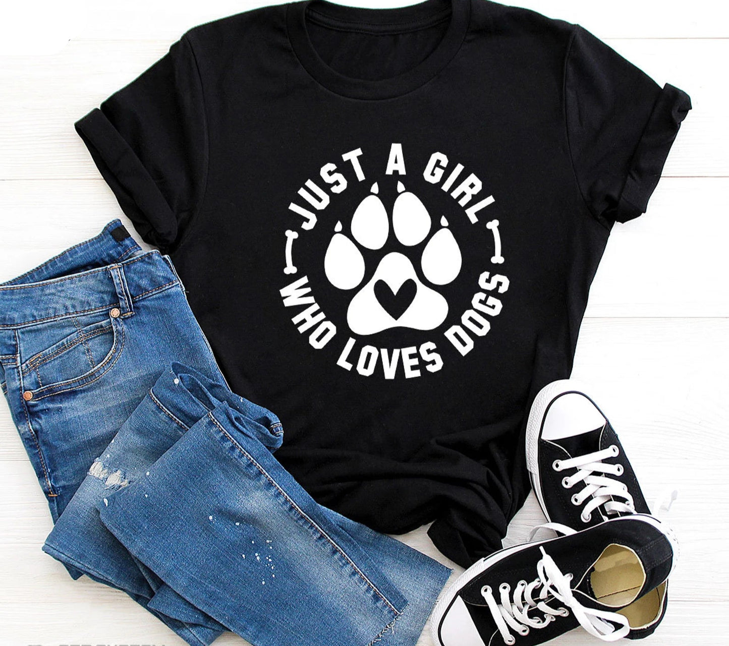 Just A Girl Tee V10