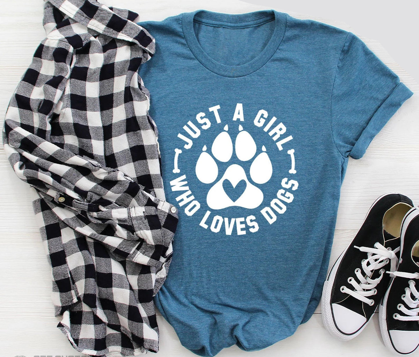Just A Girl Tee V10
