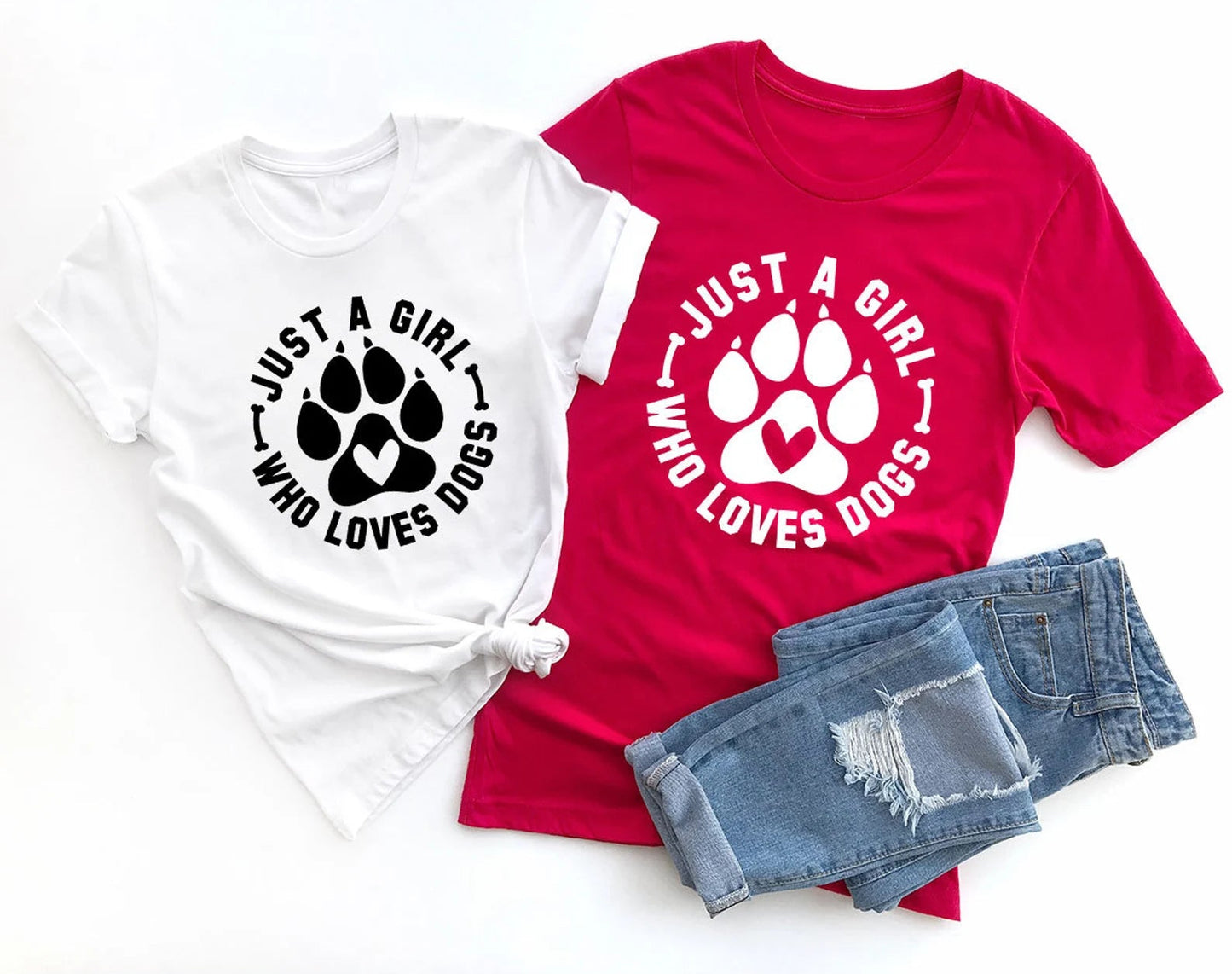 Just A Girl Tee V10