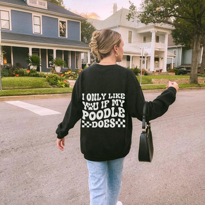My Poodle Sweater