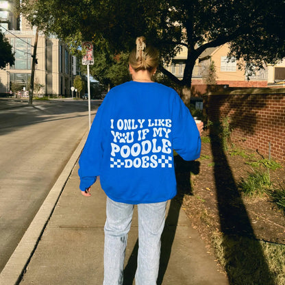 My Poodle Sweater