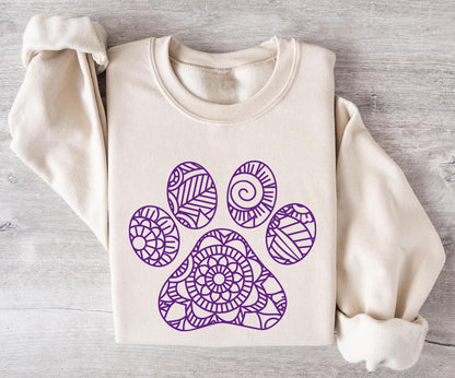 Mandala Paw Sweater