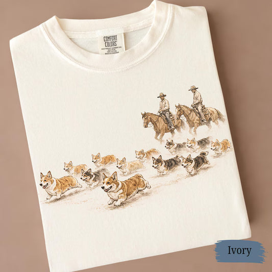 Western Corgi Shirt