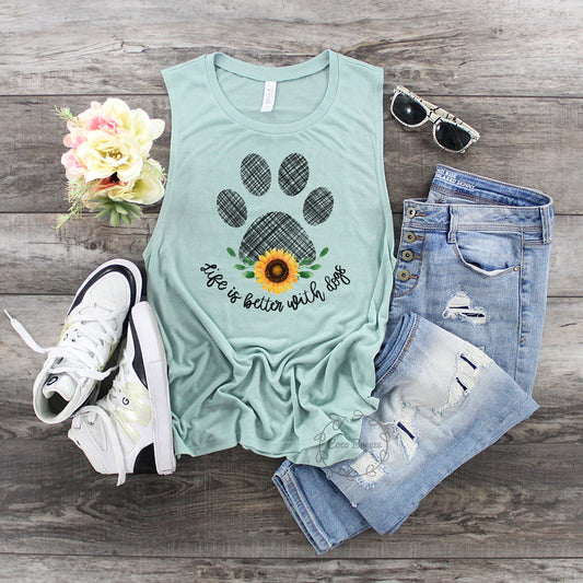 Life Is Better Sunflower Tee