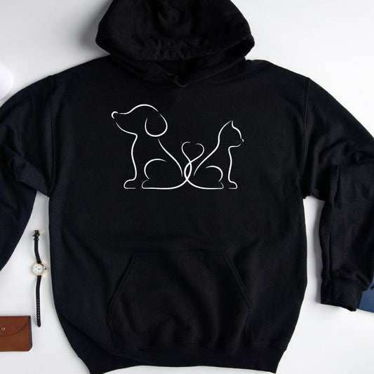 Dog Cat Lover Hoodie