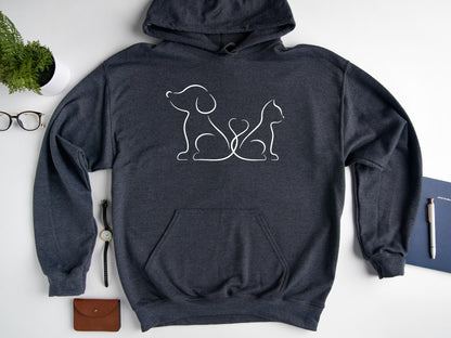 Dog Cat Lover Hoodie