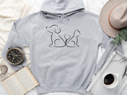 Dog Cat Lover Hoodie