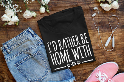 I'd Rather Be Home Tee V6