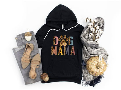 Dog Mama Paw Print Hoodie