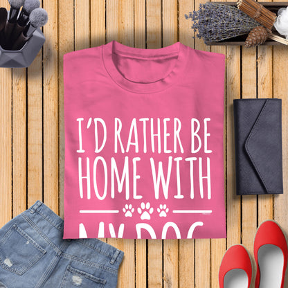 I'd Rather Be Home Tee V6