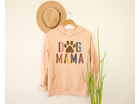 Dog Mama Paw Print Hoodie