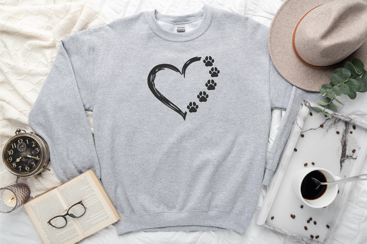 Paw Heart Sweatshirt