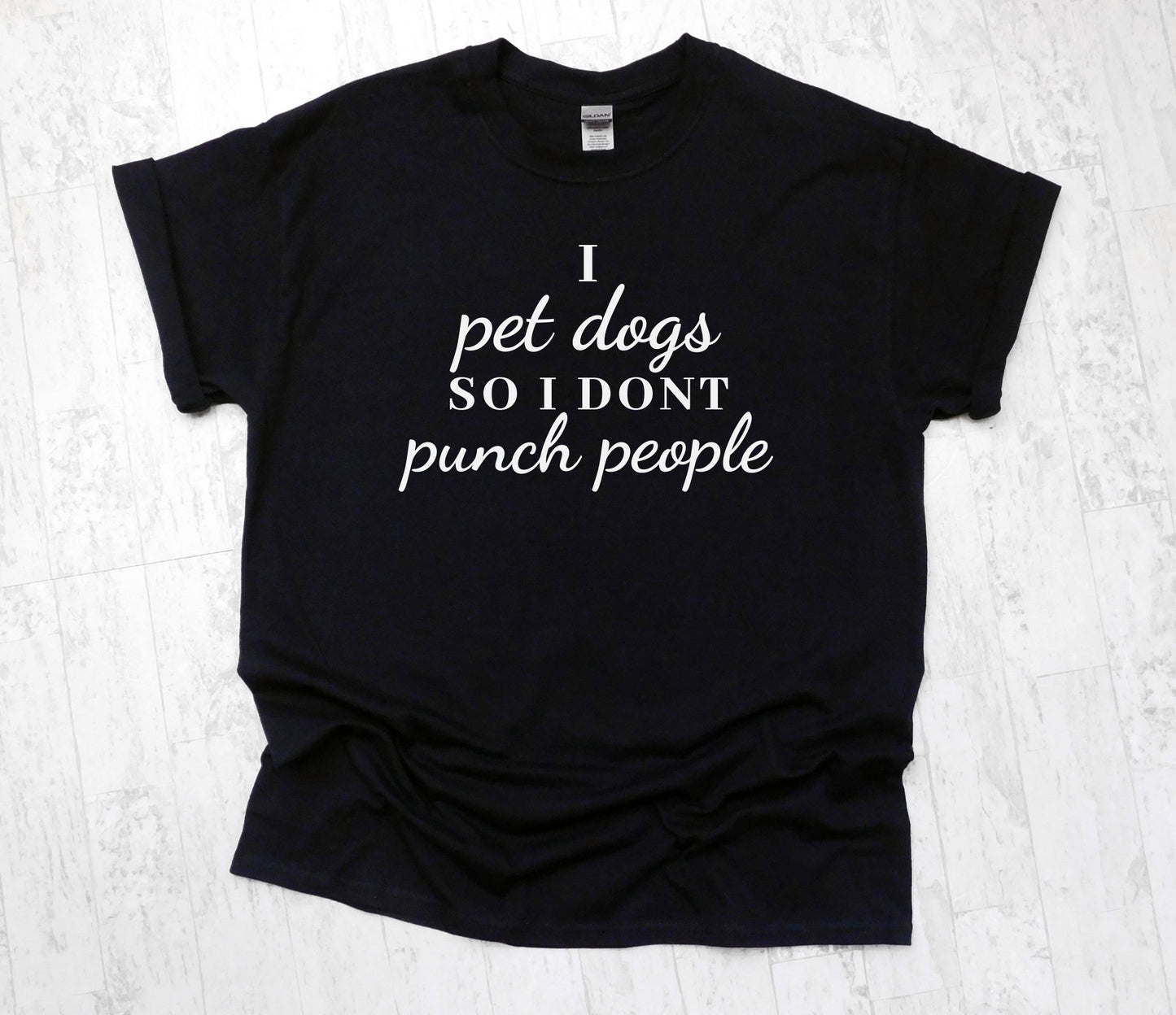 Pet Dogs Punch People Tee