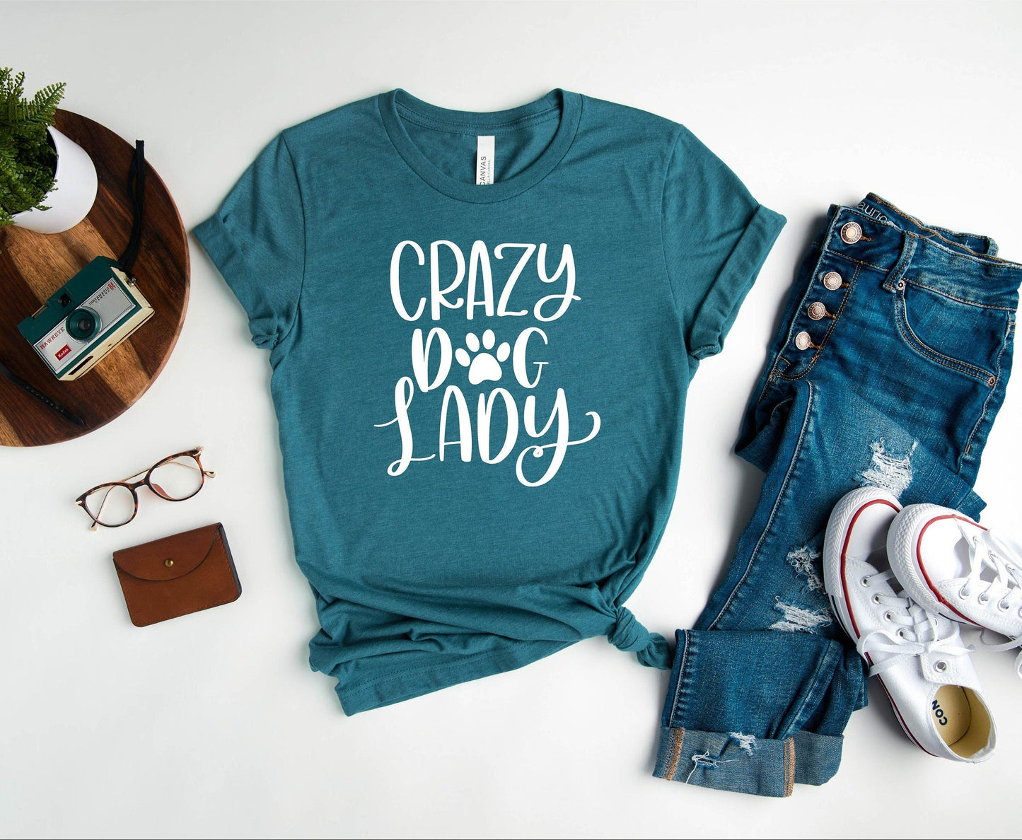 Crazy Dog Lady Tee V