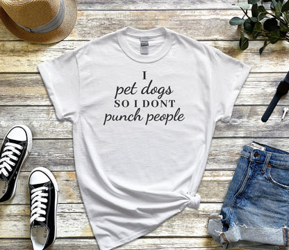Pet Dogs Punch People Tee