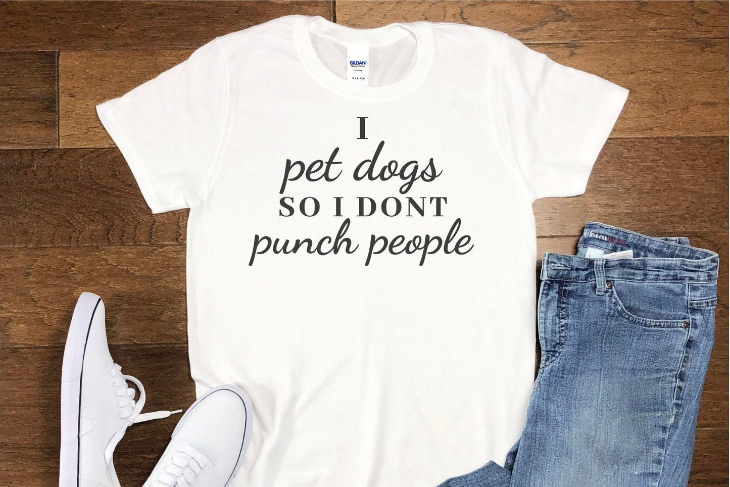 Pet Dogs Punch People Tee
